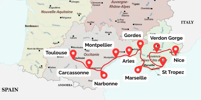 South of France road trip