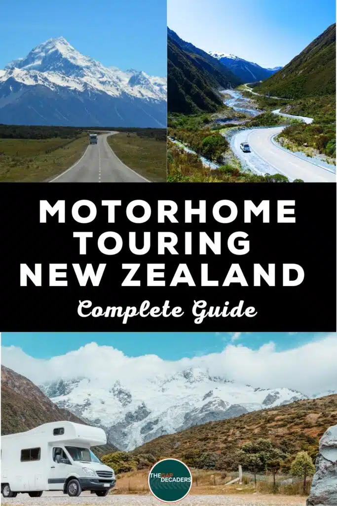 travel new zealand in a campervan or motorhome