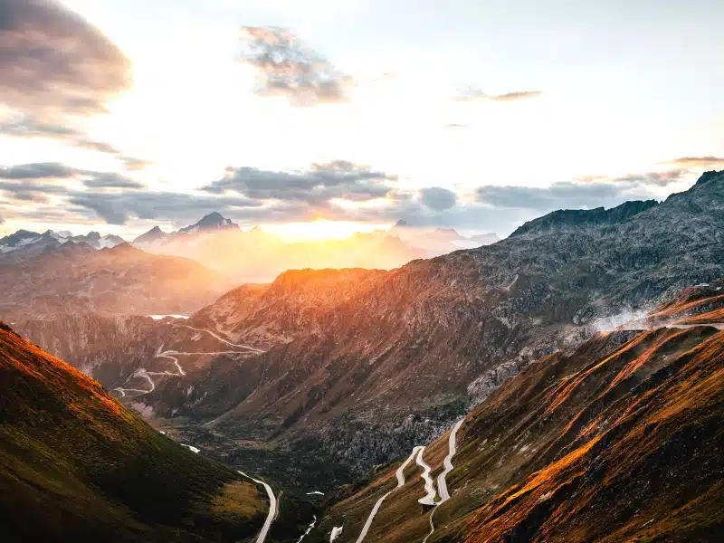 The incredible Furka pass