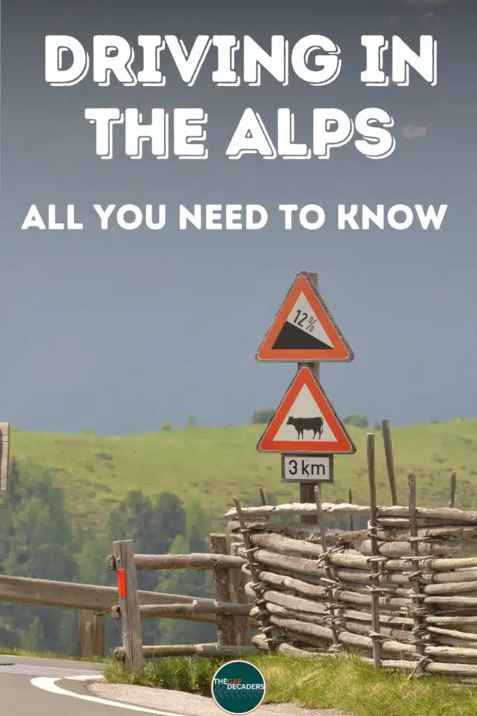 driving in the Alps guide
