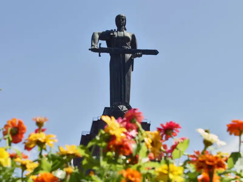Mother Armenia Statue - It was opened in Victory Park in Yerevan, 1950.