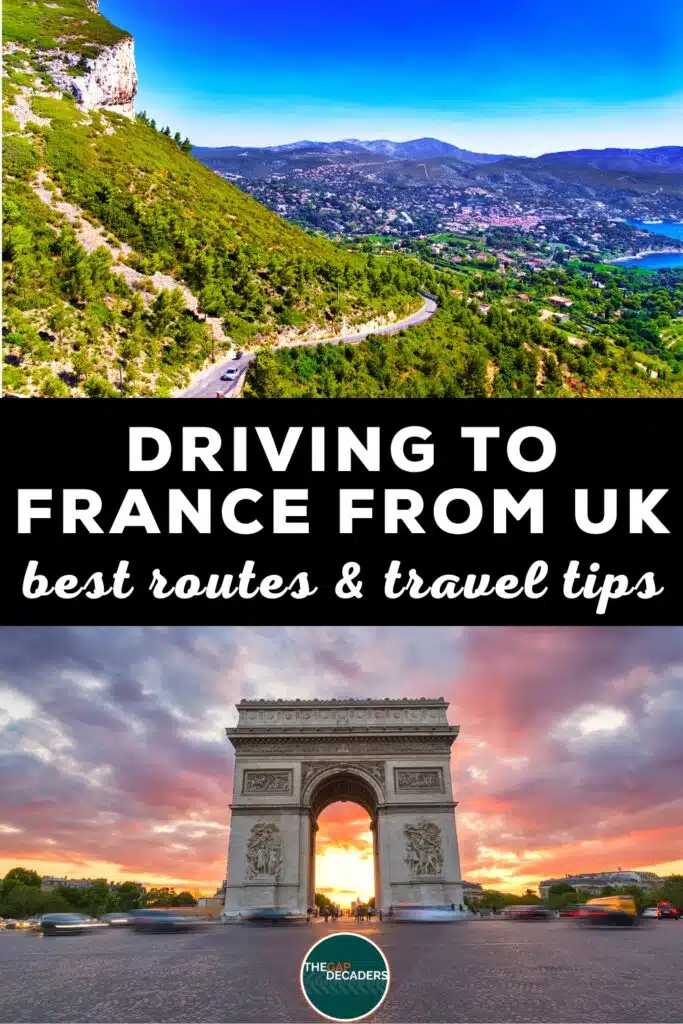England to France by car