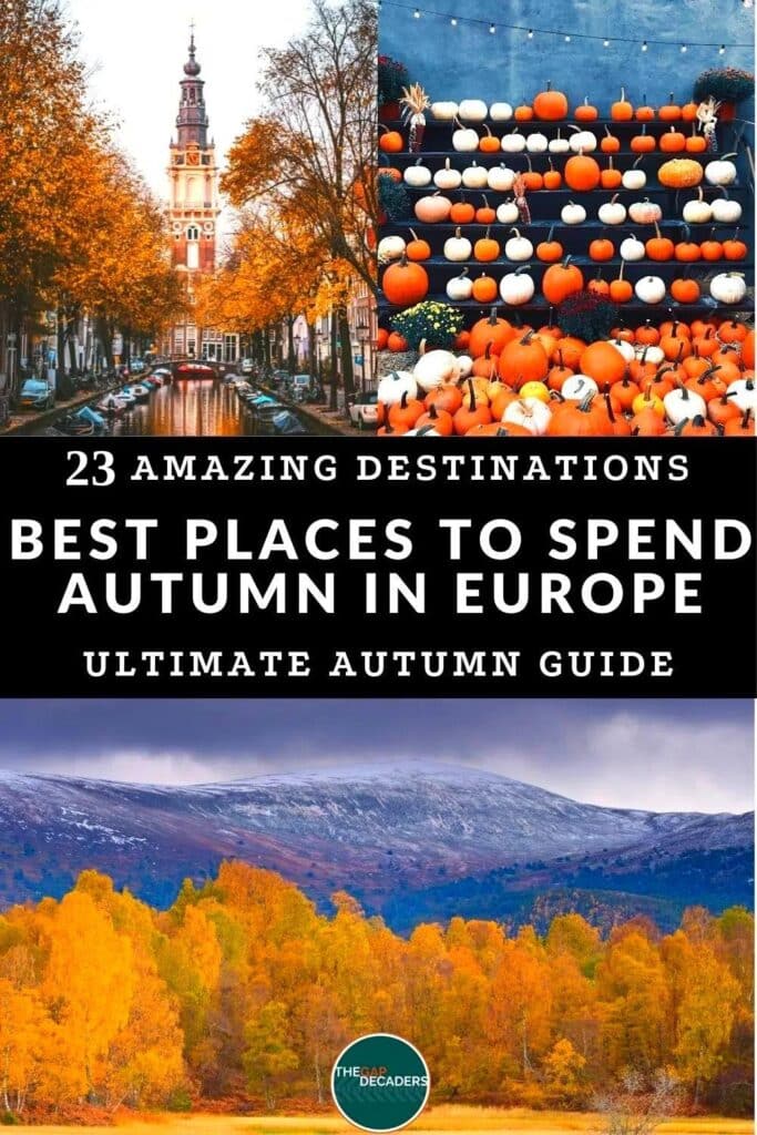 Autumn Europe Travel Guide