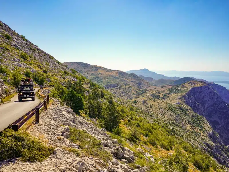 croatian coast road trip