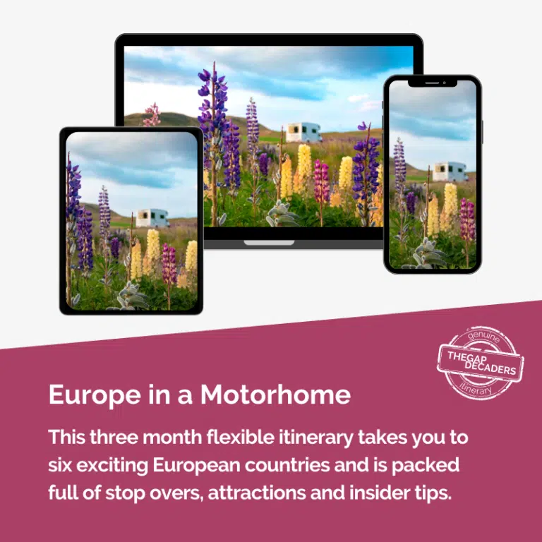 Europe motorhome itinerary