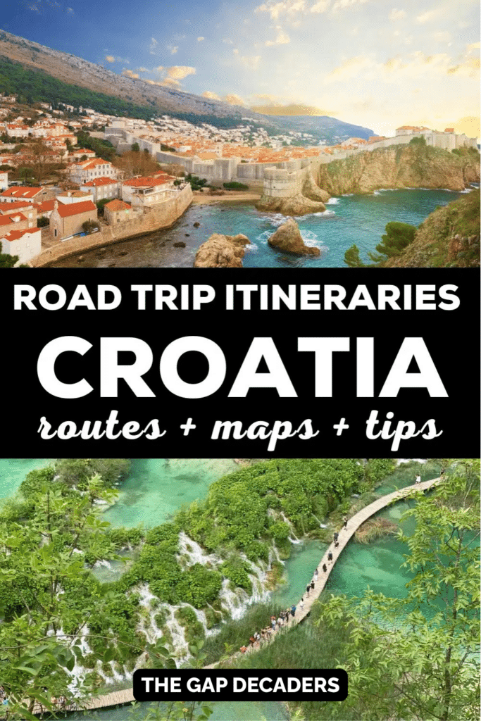 Croatia road trip itinerary