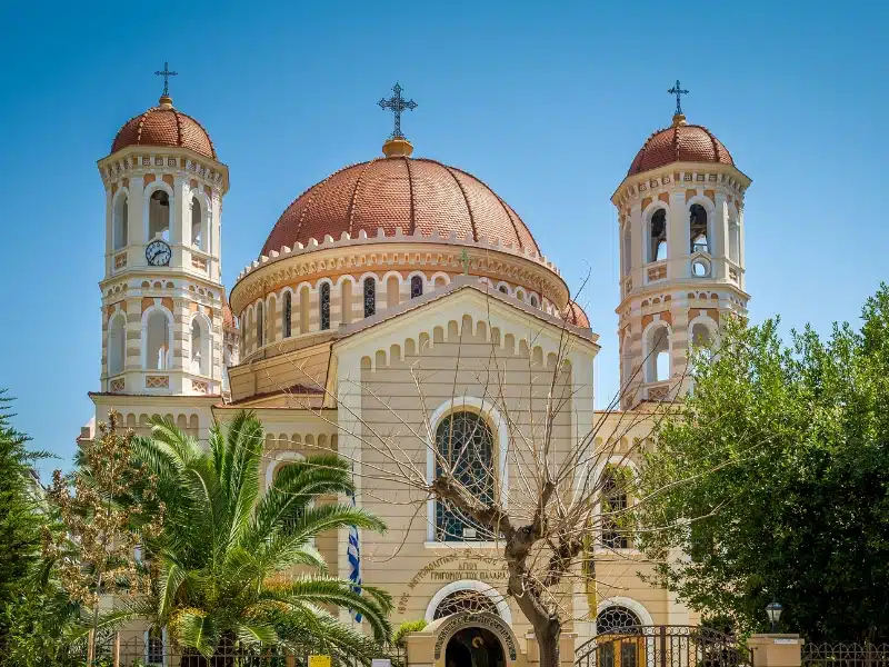 Copper domed cathedral