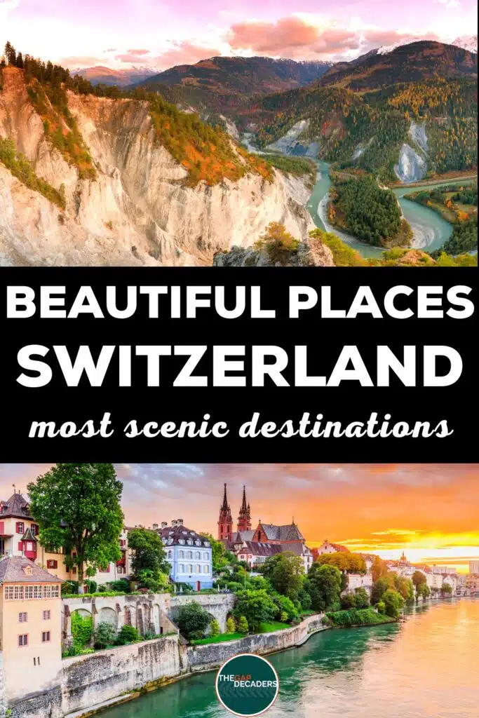 most beautiful places of Switzerland