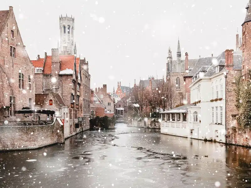 Bruges in winter