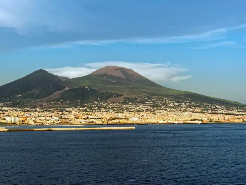 Mount Vesuvius with Naples in the foreground
