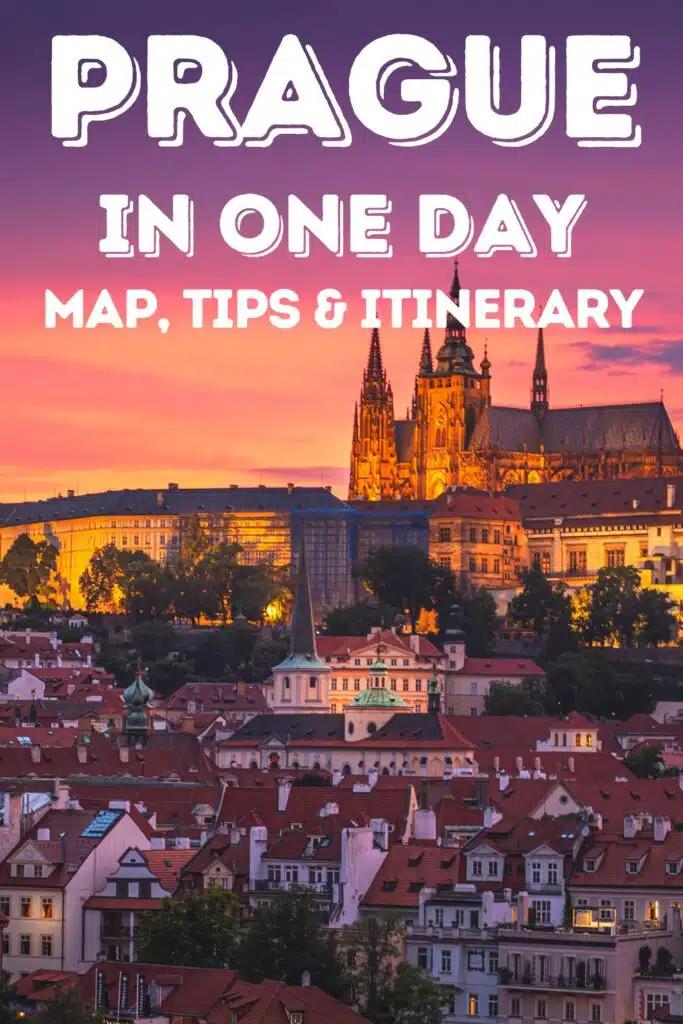 one day Prague itinerary
