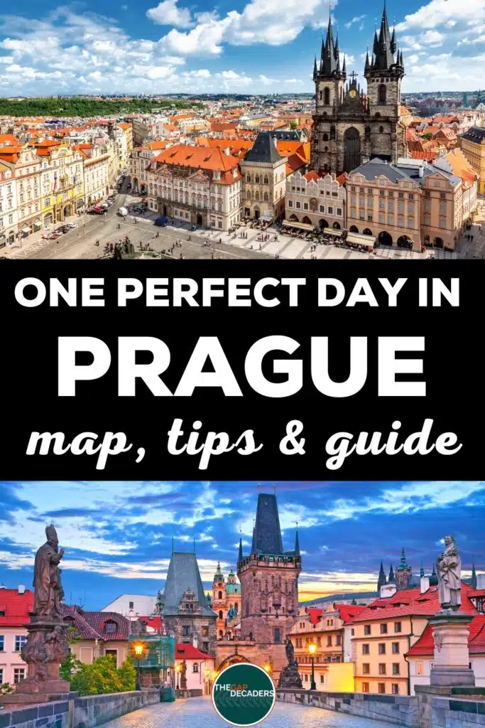 Prague One Day Itinerary + Map, Tips & Guide | The Gap Decaders