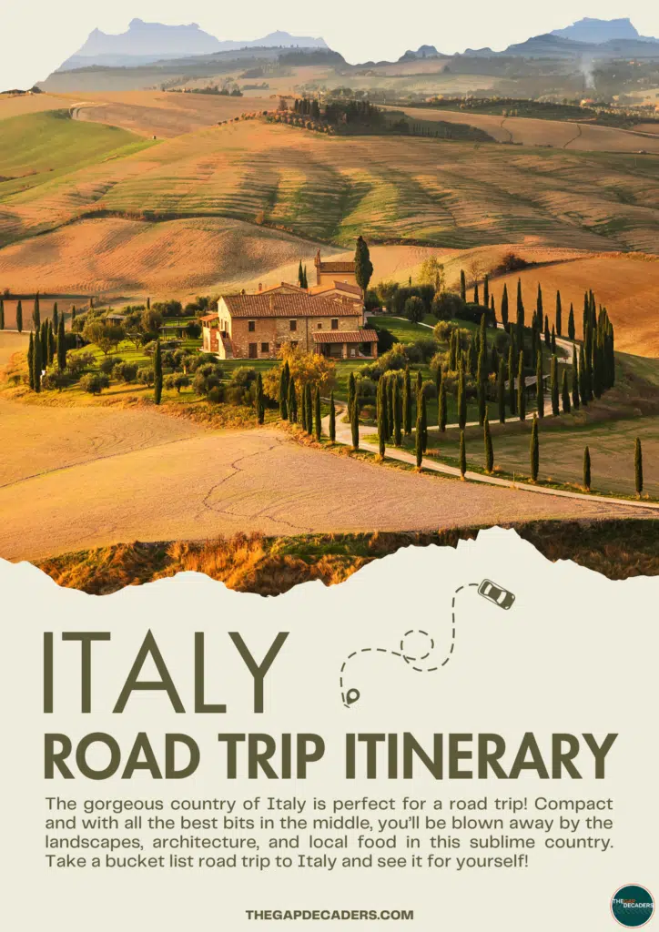 road trip italy