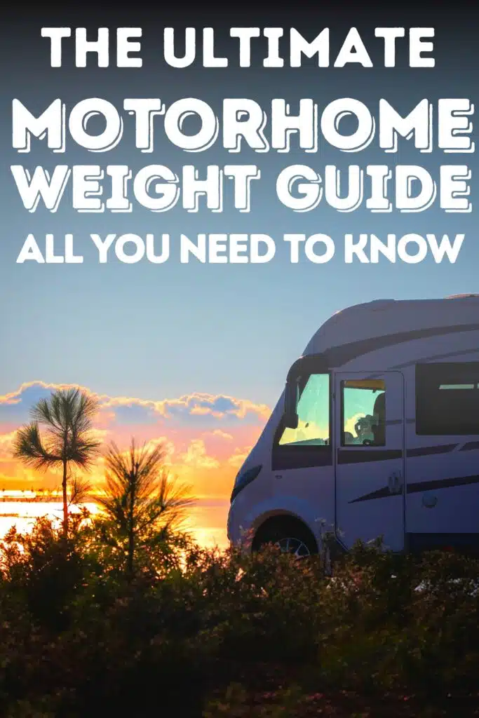 how much does a motorhome weigh?