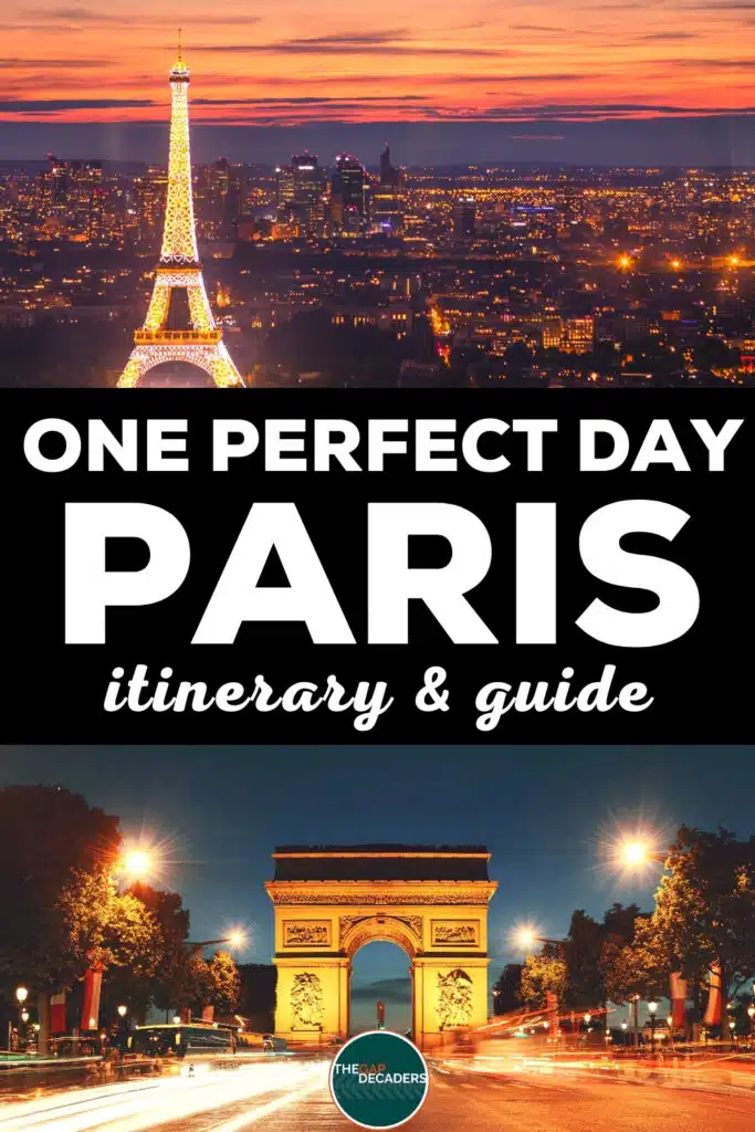 1 day in Paris guide