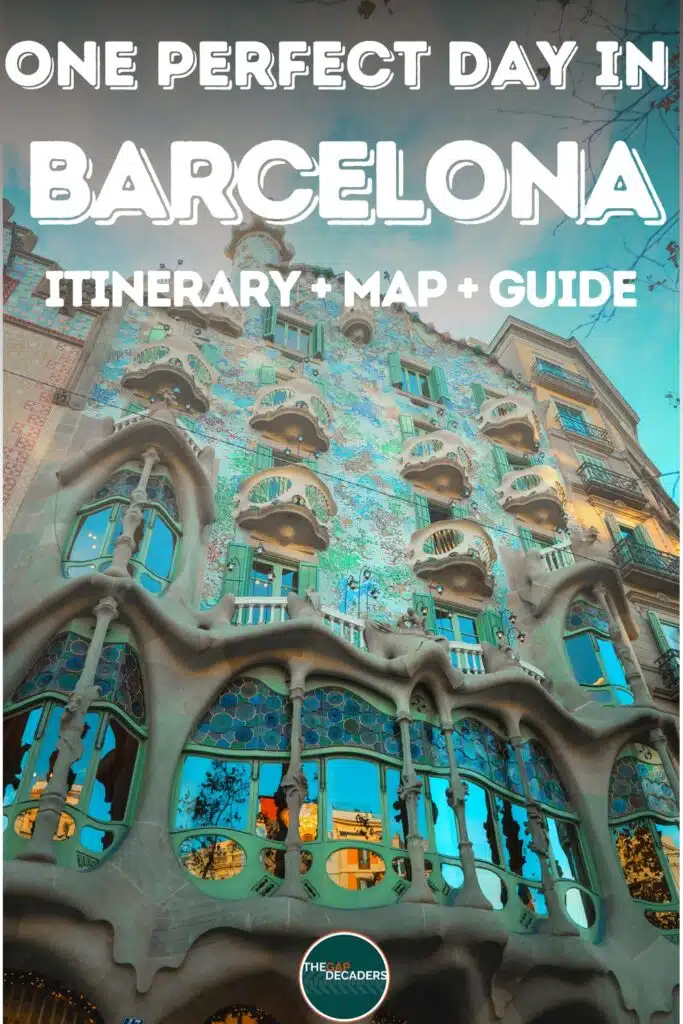 one day Barcelona guide