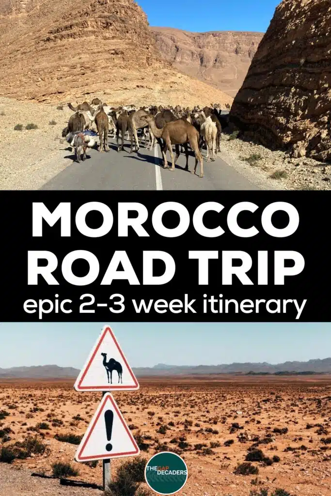 2 weeks in Morocco road trip itinerary