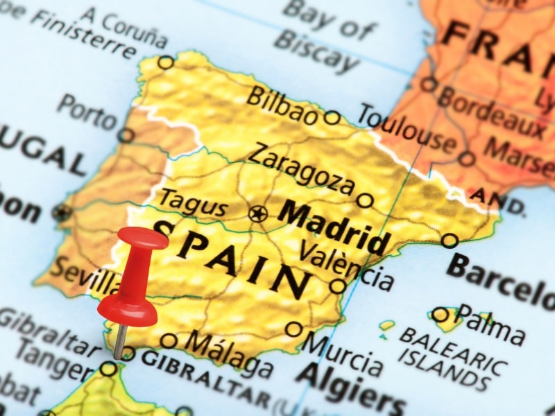 Tarifa map