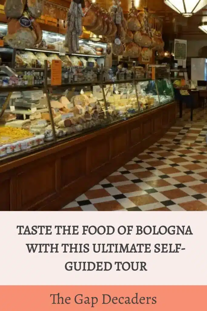 Bologna itinerary