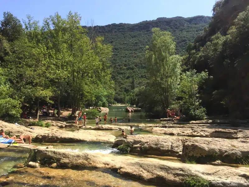 wild swimming in France
