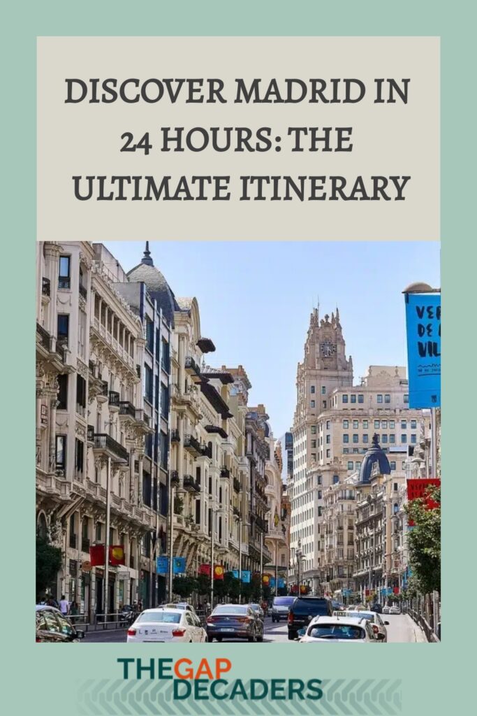 madrid one day itinerary