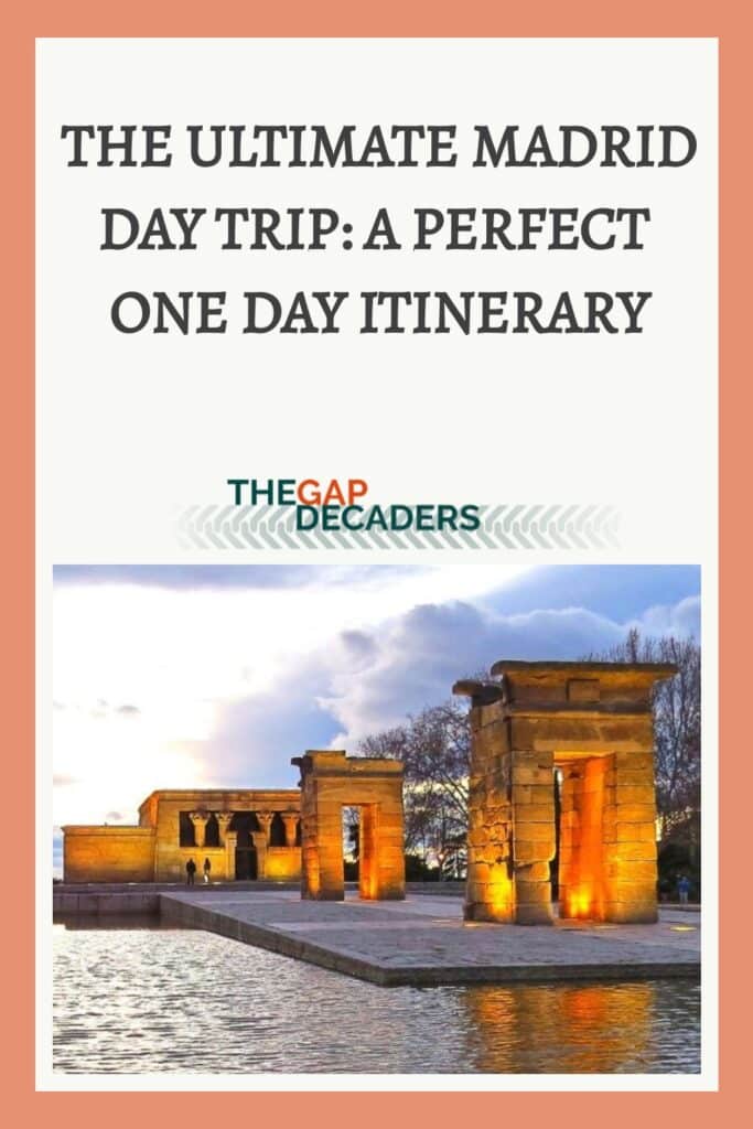 one day in Madrid itinerary
