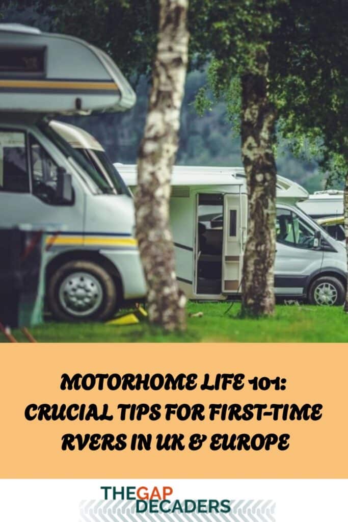 motorhome tips and tricks uk