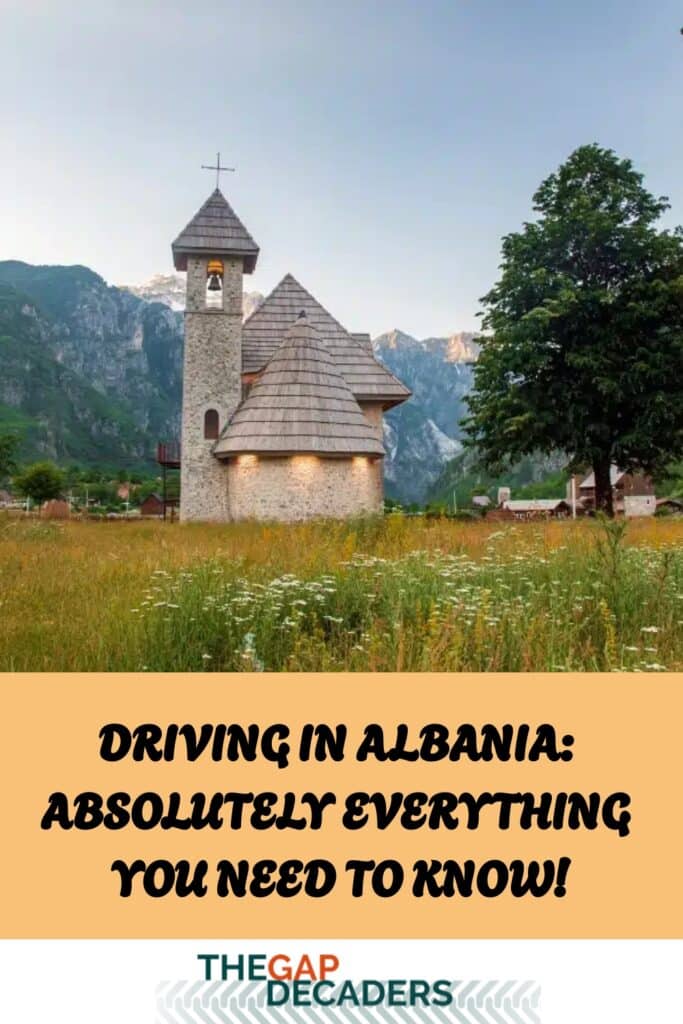 driving in Albania guide