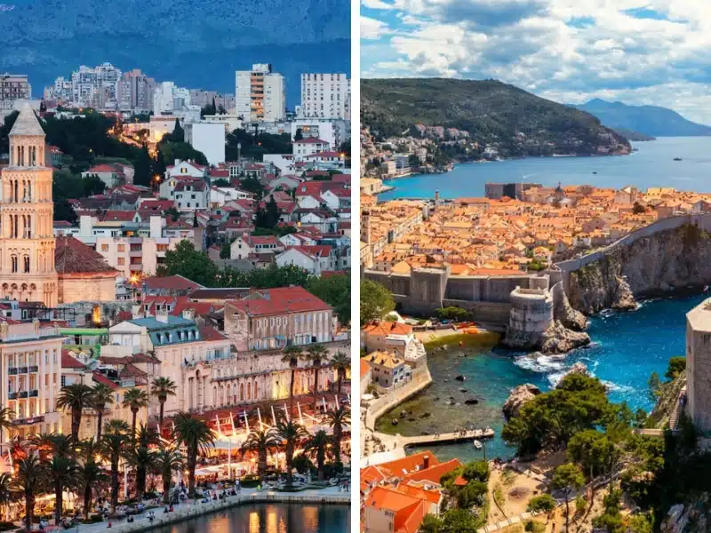 Split or Dubrovnik Croatia?