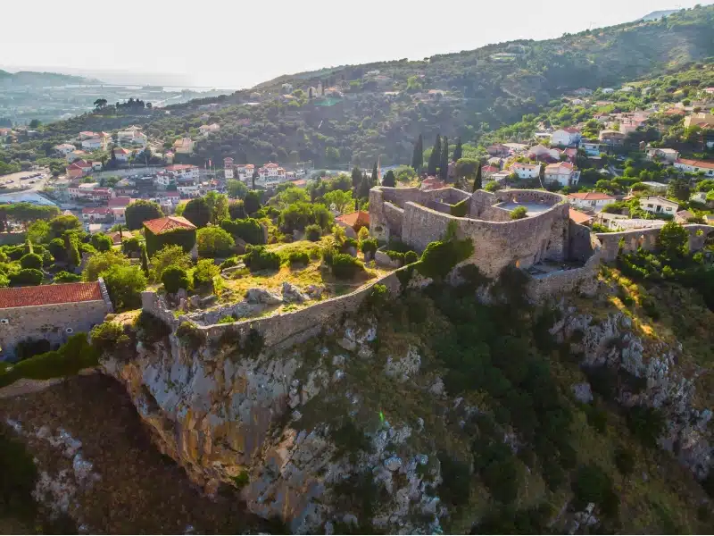 Stari Bar - ruined medieval city on Adriatic coast of Montenegro