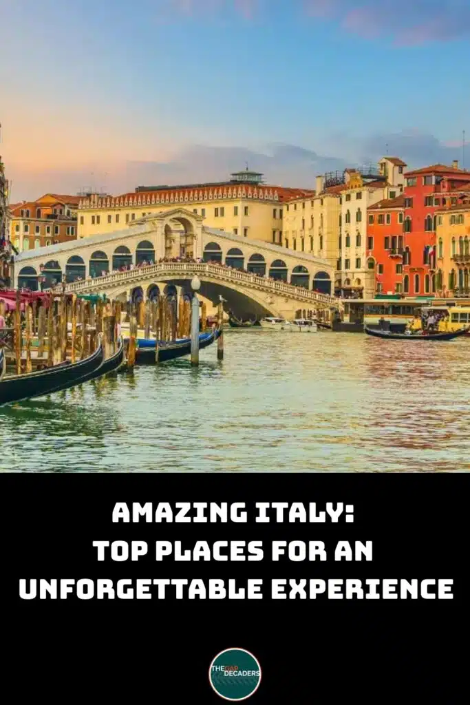 best places to visit in Italy