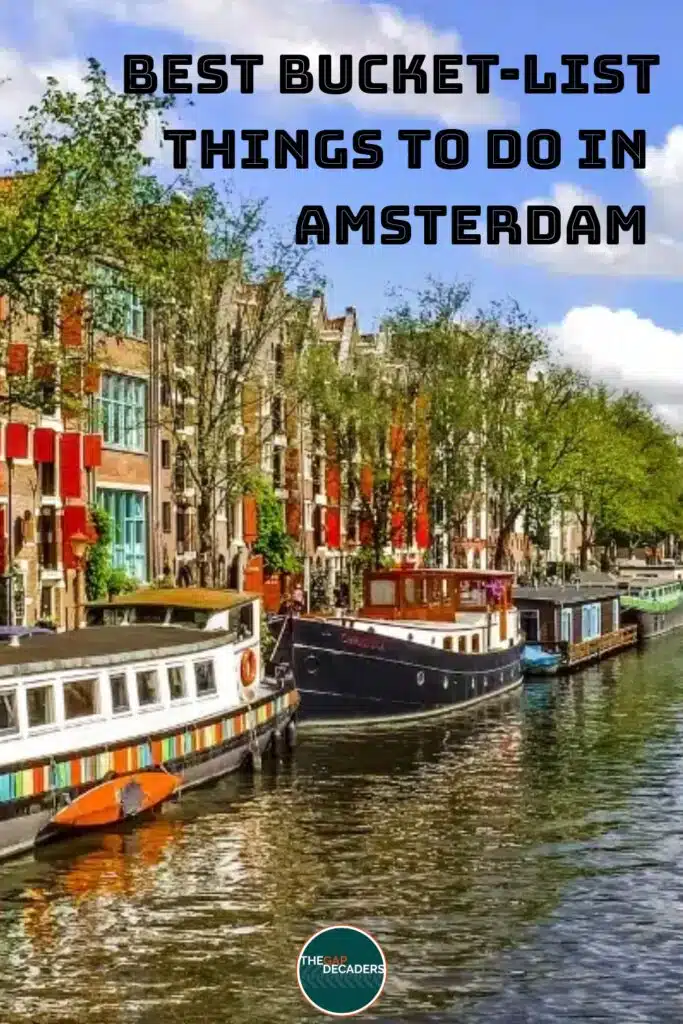 things to do in Amsterdam