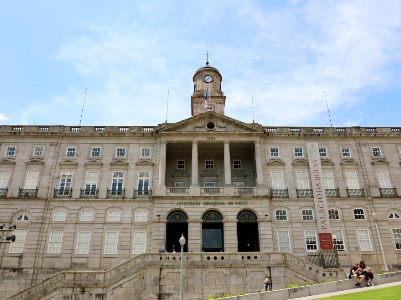 Palacio da Bolsa, Stock Exchange Palace is a historical building in Porto, Portugal. The palace was built in the 19th century by the city's Commercial Association.