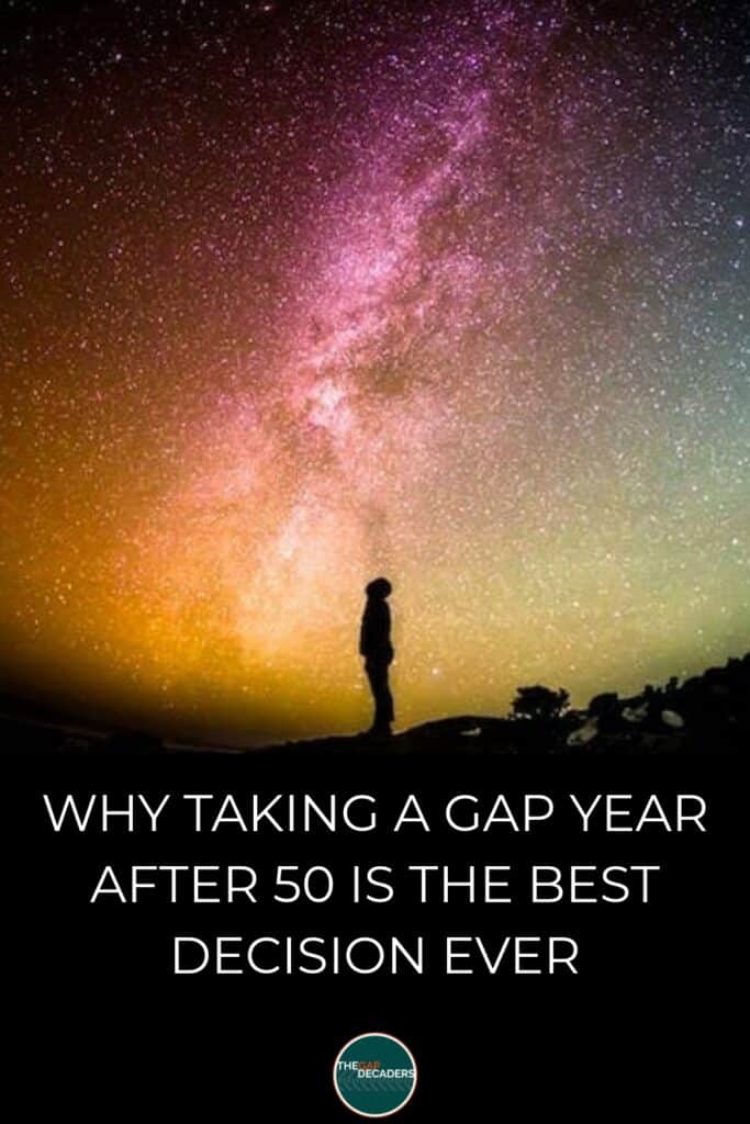 grown-up gap year