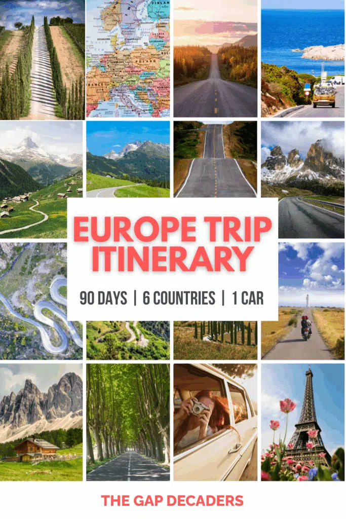 Europe road trip guide