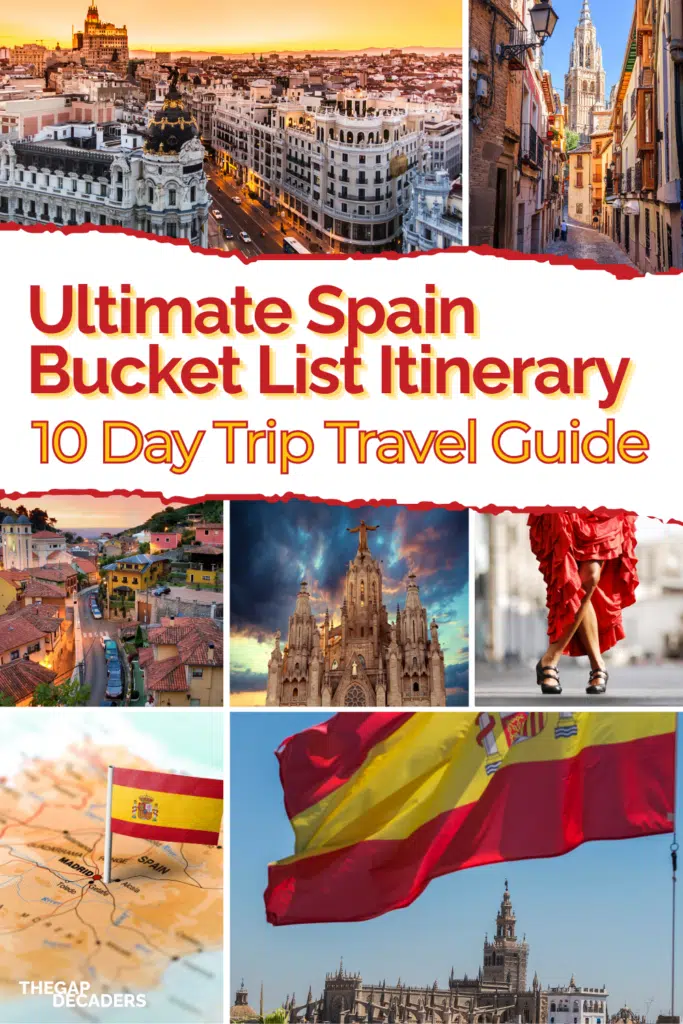 Spain 10 day itinerary