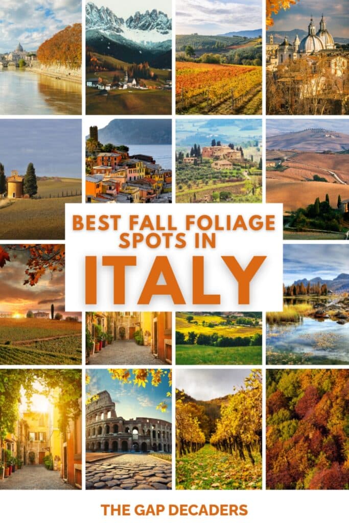 Italy in the Fall