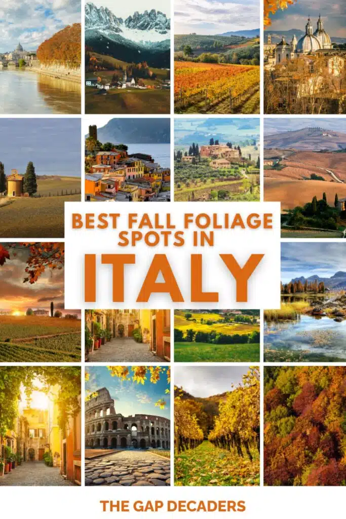 Italy in the Fall