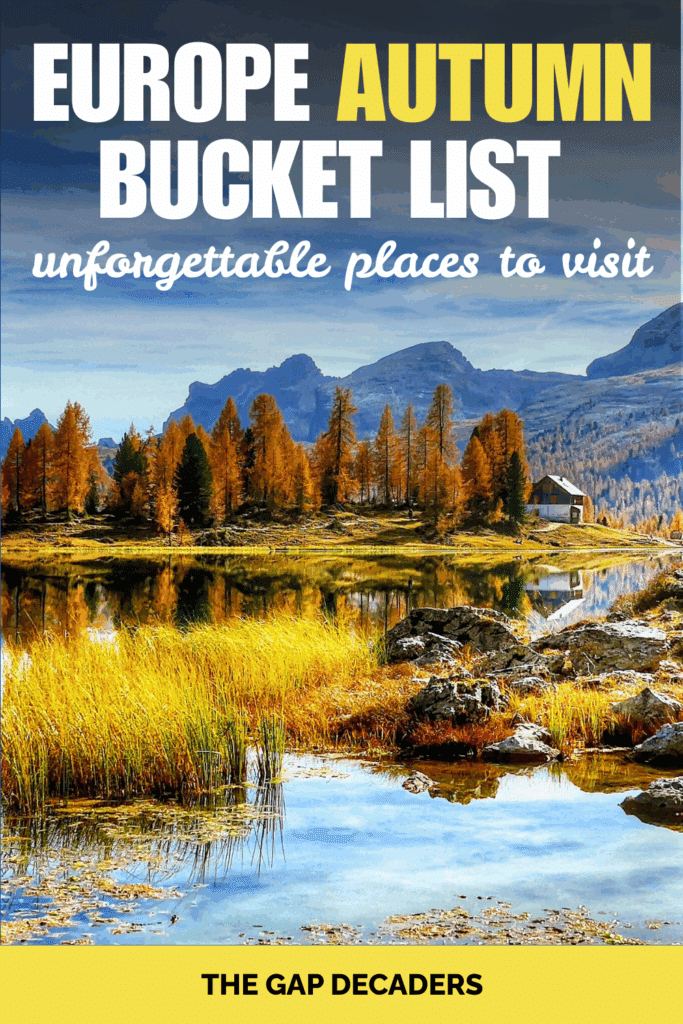 Europe autumn bucket list