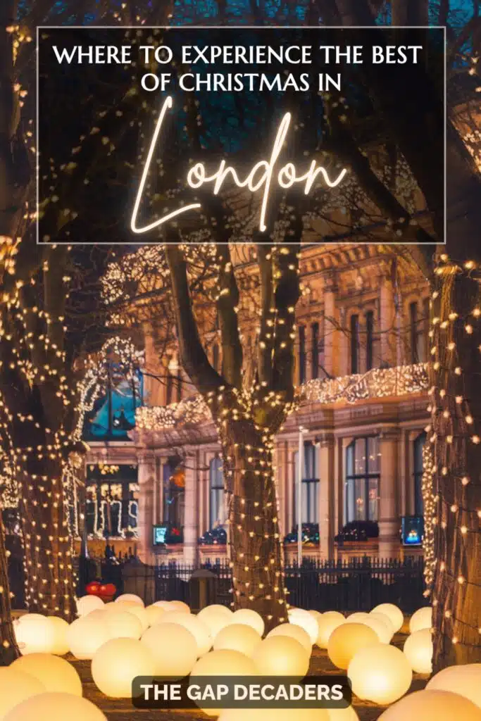 Christmas in London guide