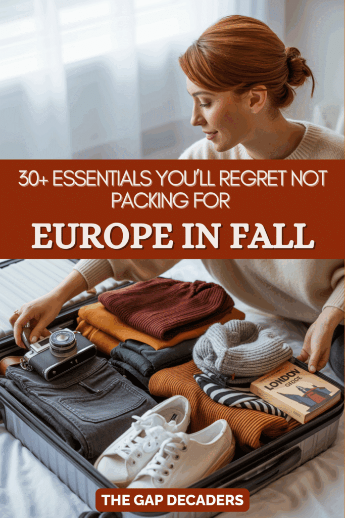 Europe autumn outfits guide