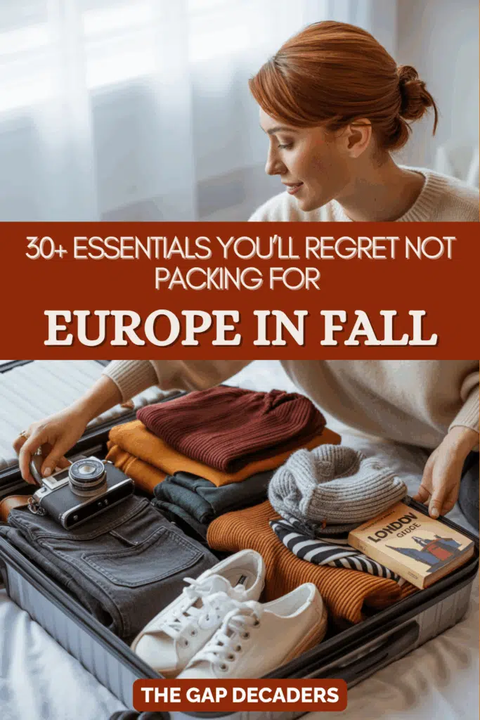 Europe autumn outfits guide