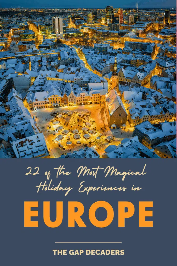 winter cities in Europe guide