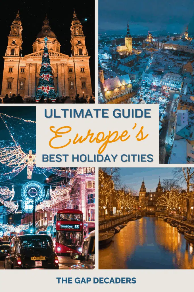 best Christmas cities in Europe guide