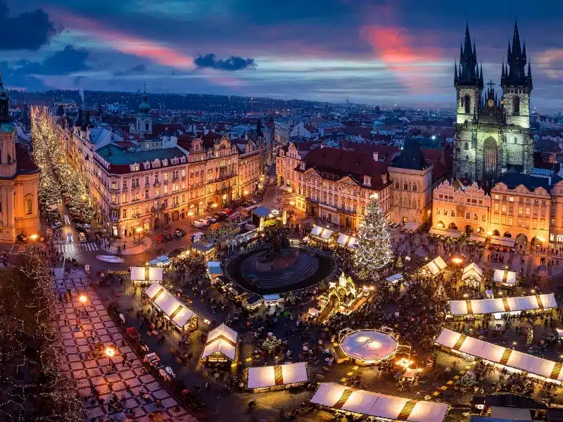 Prague Christmas market
