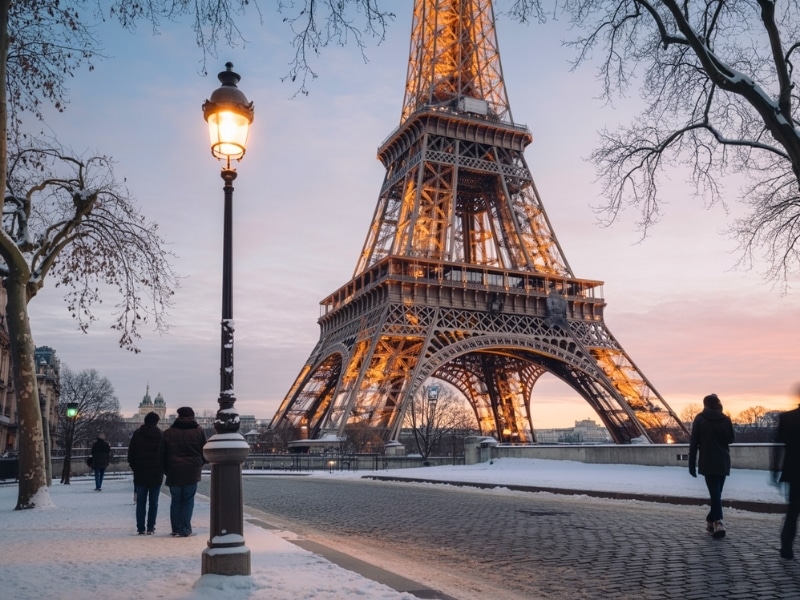 Paris winter