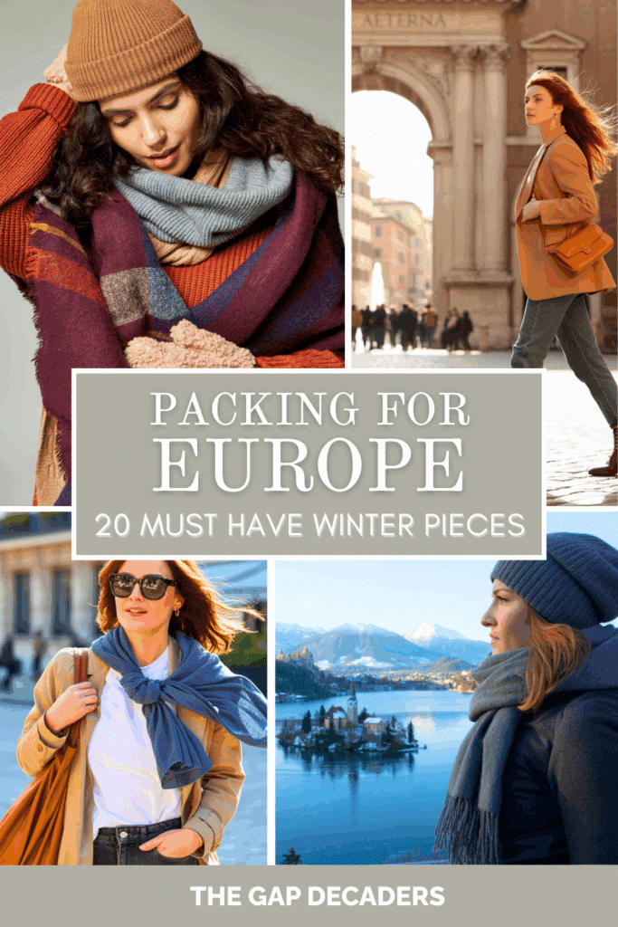Winter outfits for Europe guide