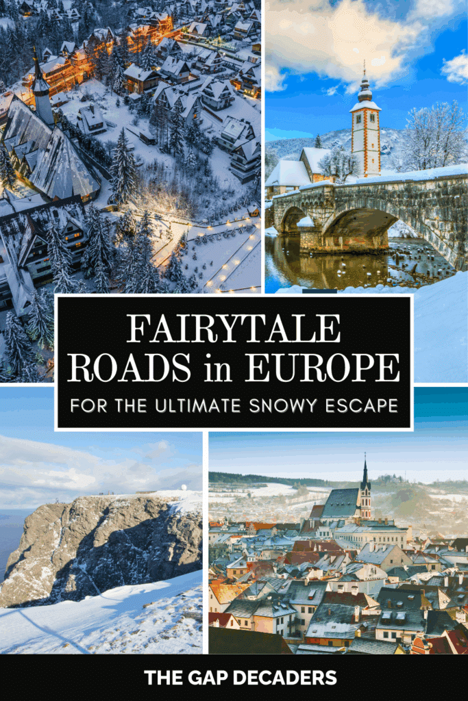 winter road trips in Europe