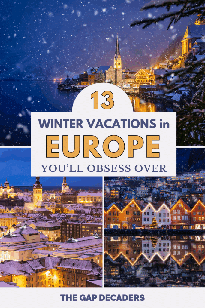 winter holidays in Europe