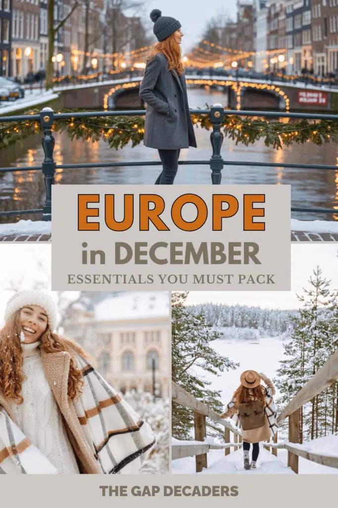 Europe winter outfits guide